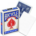 Bicycle Rider Back Blank Face Cards (Blue)