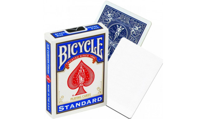 Bicycle Rider Back Blank Face Cards (Blue)