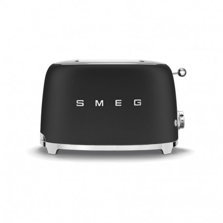 Toaster - Smeg TSF01 2-Slice 6 Browning Levels 3 Programs Matt Black