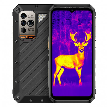 Mobile Phone - ULEFONE POWER ARMOR 18T ULTRA 12GB RAM 512GB 108MP Black