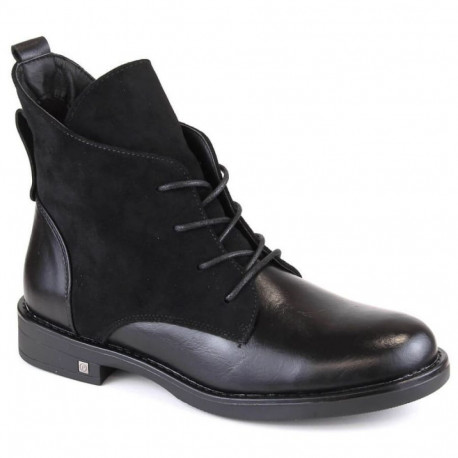 Insulated flat ankle boots Potocki W WOL88C black (39)