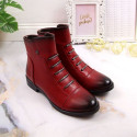 Jezzi W JEZ52G insulated ankle boots with decorations, red (40)