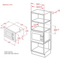 Built-in microwave oven Kluge KTM2620B