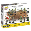 Cobi Blocks Great War 3 figurines 35 blocks