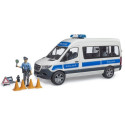 Mercedes-Benz Police Sprinter set with a figure and a light/sound module