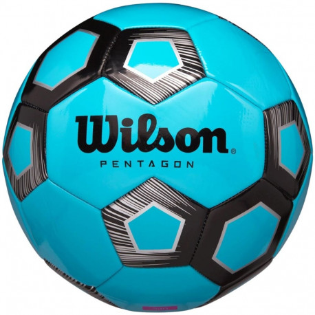 Piłka nożna Wilson Pentagon SB Robl niebieska WTE8542XB05 5