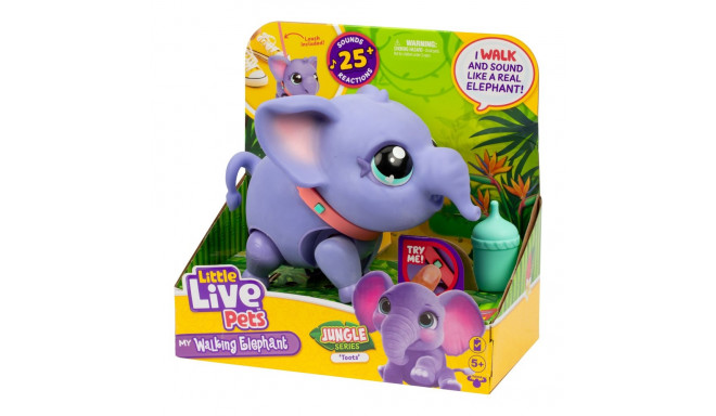LITTLE LIVE PETS Interaktīvs plīša zilonītis