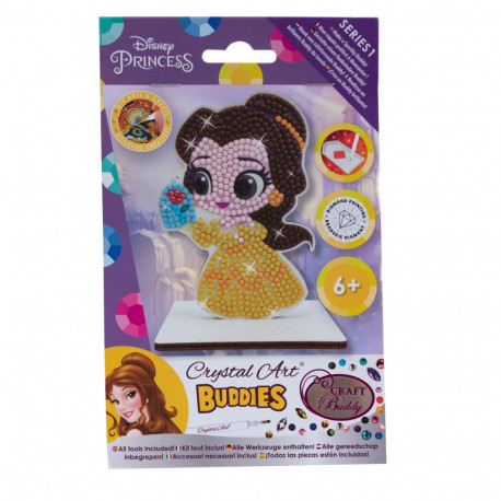 DISNEY PRINCESS Art set with Crystals, Belle