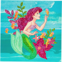 DISNEY PRINCESS Crystal Art Card Ariel