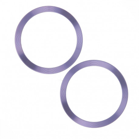 Metal Ring (2 in set) purple