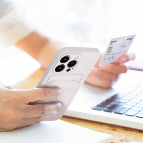 Case for iPhone 16 PLUS Card Case white