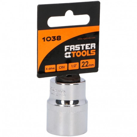 FASTER TOOLS kuuskantpadrunid 1/2 22