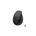 Wireless ergonomic mouse Logitech Lift, Graphite (Left Hand)
