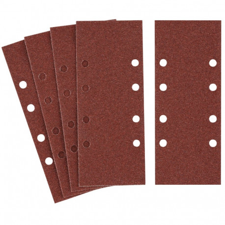 liivapaber 8 auguga leht 93x230 komplekt 5tk 60gr