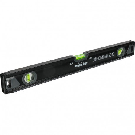 Poziomnica prem.3lib.frez, 0,5 mm/1 m, magnetiline 2%, 100 cm, proline