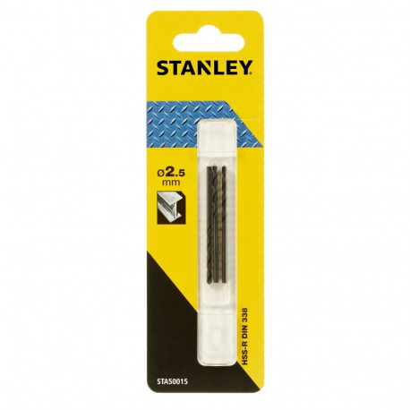 Wiertło do metalu hss-r din 338 fi=2.5 mm