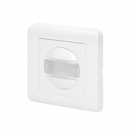 liikumisandur, 2-juhtmeline, 160°, IP20, 300W, paigalduskarpi, valge