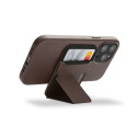 Decoded MagSafe Card Sleeve Stand Brown