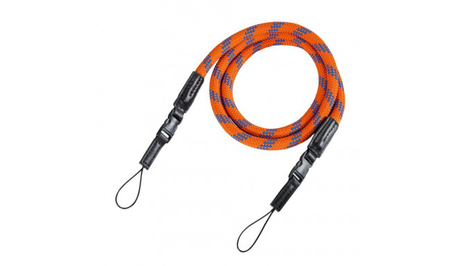 Hama Camera Strap  Braid 120 orange/blue