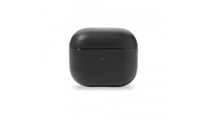 Decoded Leather Aircase Lite for Airpods Gen 3 Black