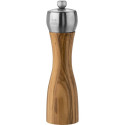 Peugeot Fidji salt mill 20 cm olive wood and stainless steel