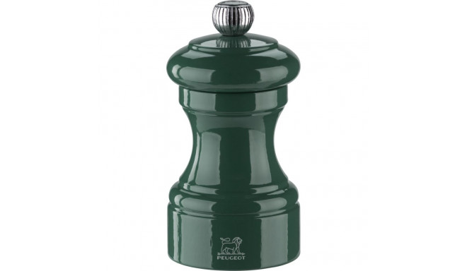 Peugeot Bistro salt mill 10 cm forest green painted wood