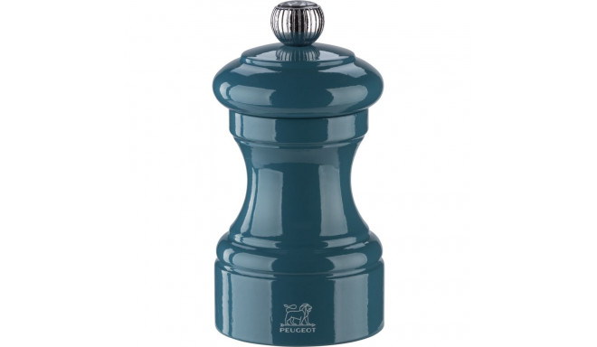 Peugeot Bistro pepper mill 10 cm pacific blue lacquered wood