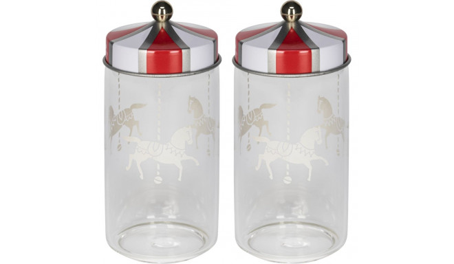 Alessi Circus Set of 2 Spice Jars MW68S2