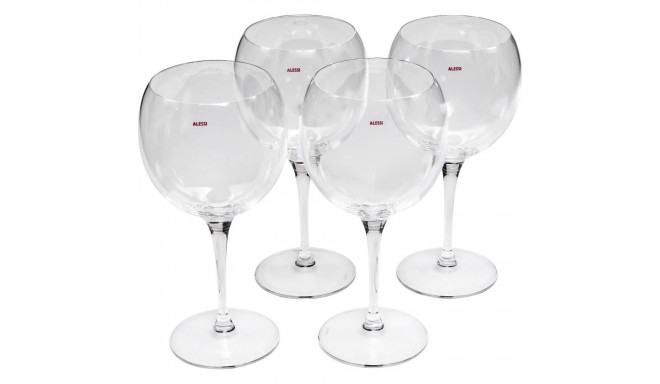 Alessi Mami-XL Set of 4 glasses for red wine SG119/0S4