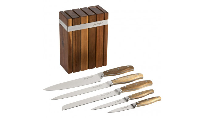 Jean Dubost Laguiole Knife Block 5 pcs.