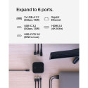 Belkin USB-C 6-in-1 Core GaN -telakka, 130 W