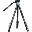 SIRUI CARBON FIBER TRIPOD KIT WITH VIDEOHEAD L-324F + VH-10