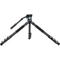 SIRUI CARBON FIBER TRIPOD KIT WITH VIDEOHEAD L-324F + VH-10