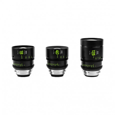 NiSi Cine Lens Set Athena Prime Add-On (3 Lenses) RF-Mount