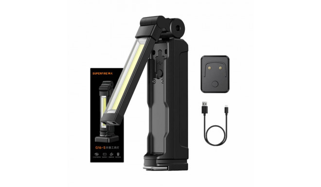 Superfire G16-S multifunction flashlight, 800lm, USB-C