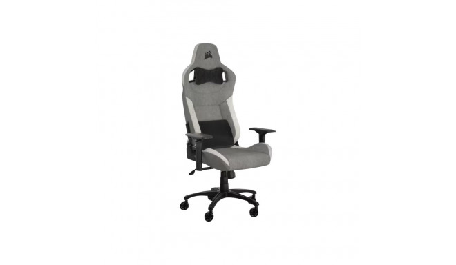 CORSAIR T3 Rush 2023 Gaming Chair Grey and White