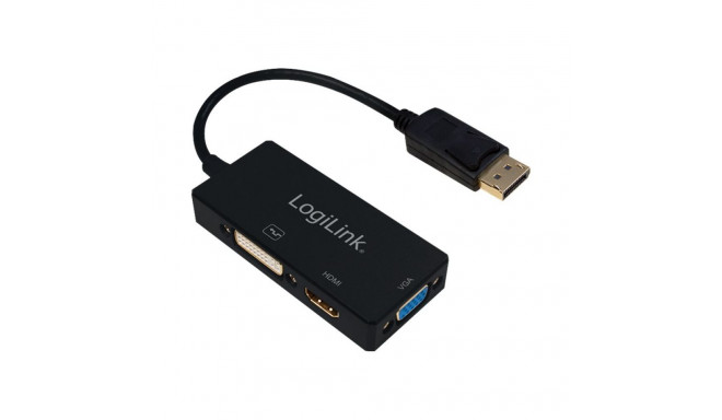 LOGILINK CV0109 LOGILINK - 4K DisplayPort to DVI/HDMI/VGA Converter