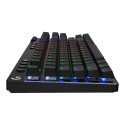 LOGITECH G PRO X Keyboard tenkeyless backlit Bluetooth 2.4 GHz key switch: GX Red Linear black