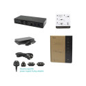 I-TEC USB-C Quattro Display Docking Station 2x DP 2x HDMI 1xGLAN 5x USB 3.0 1x USB-C-Data 1x Audio 1