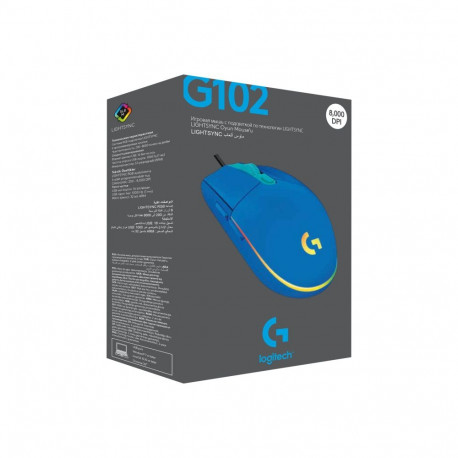 LOGITECH G102 Lightsync Blue EER