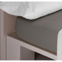 Kummiga voodilina Happy Home LISOS COTTON Hall Voodi 105 cm