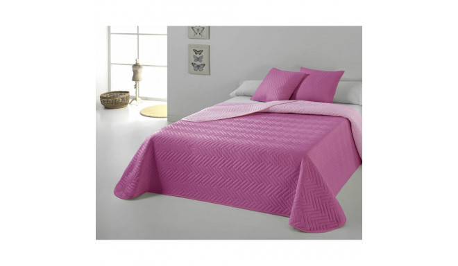 Bedspread (quilt) Hosteline VEGAS Fuchsia Light mauve Super king (3 Pieces)