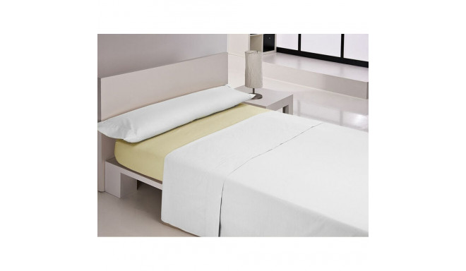 Kummiga voodilina Happy Home MIX COLORS Kollane Voodi 105 cm 105 x 200 + 30 cm