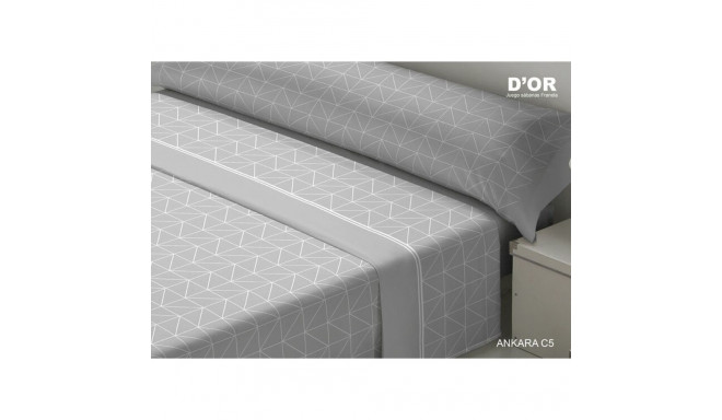 Bedding set D'Or ANKARA Grey Single Franela