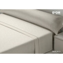 Bedding set D'Or BERLIN Beige Single Franela