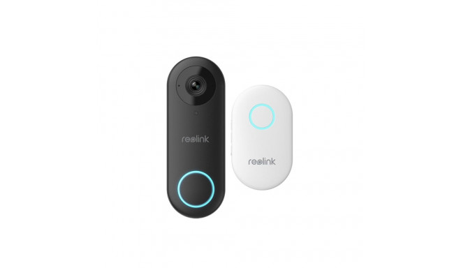 Reolink Video Doorbell WiFi Black  White