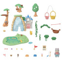 SYLVANIAN FAMILIES playset Secret Forest Falls