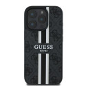 Guess GUHMP16LP4RPSK iPhone 16 Pro 6.3" black/black hardcase 4G Printed Stripes MagSafe