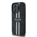 Guess GUHMP16LP4RPSK iPhone 16 Pro 6.3" black/black hardcase 4G Printed Stripes MagSafe
