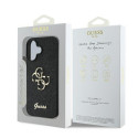 Guess GUHCP16MHG4SGK iPhone 16 Plus 6.7" black/black hardcase Fixed Glitter Big 4G